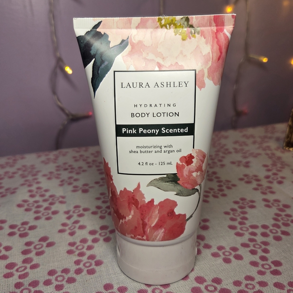 Laura Ashley Hydrating Pink Peony Body Lotion